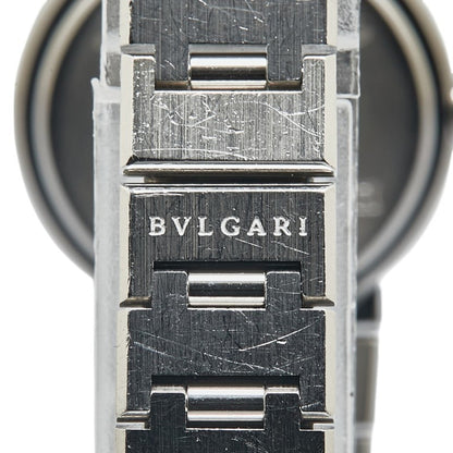 Bvlgari Watch Bb26Ss Quartz Black Dial Stainless Steel