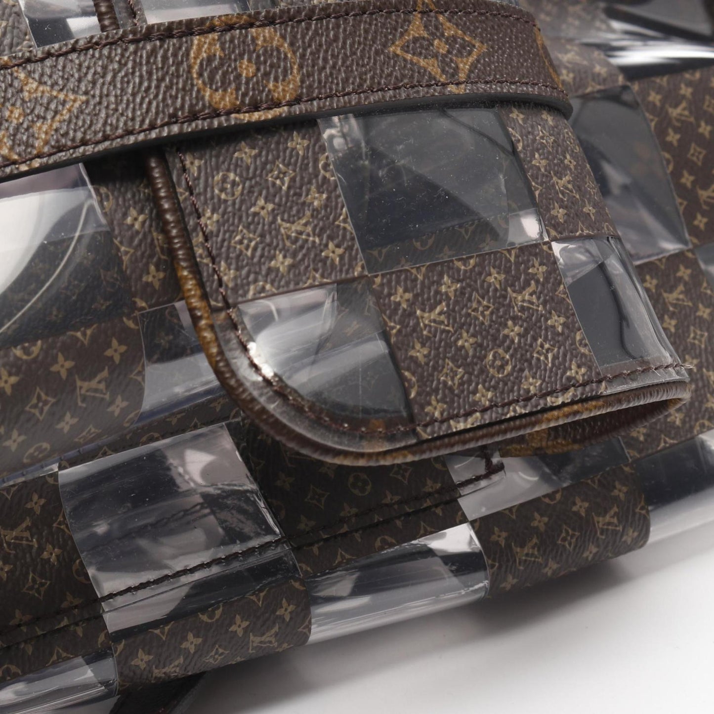 Louis Vuitton Christopher Mm Monogram Chess Rucksack