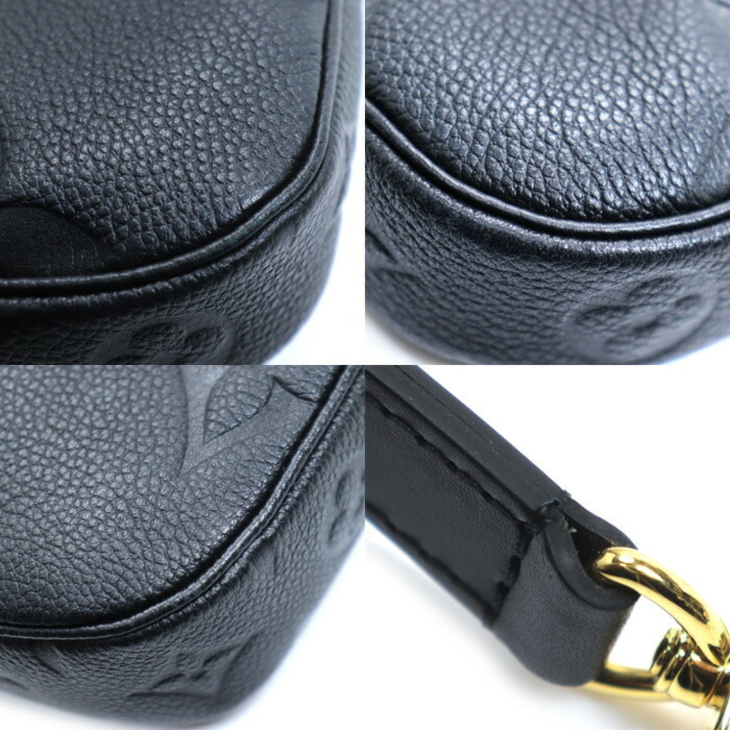 Louis Vuitton Louis Vuitton Multi Pochette Accessoires Shoulder Bag Monogram Empreinte Noir M80399
