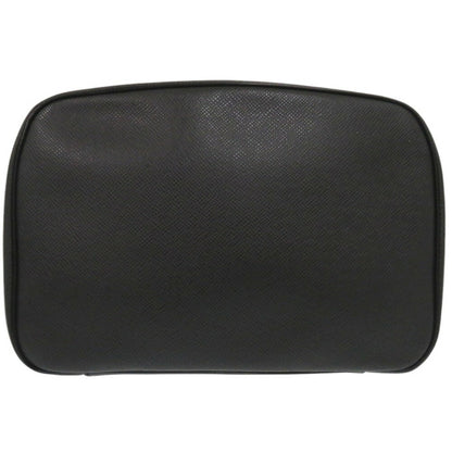 Louis Vuitton Taiga True Toilette Ardoise Second Bag Pouch M30212 Black Ca1014 Engraved Lv