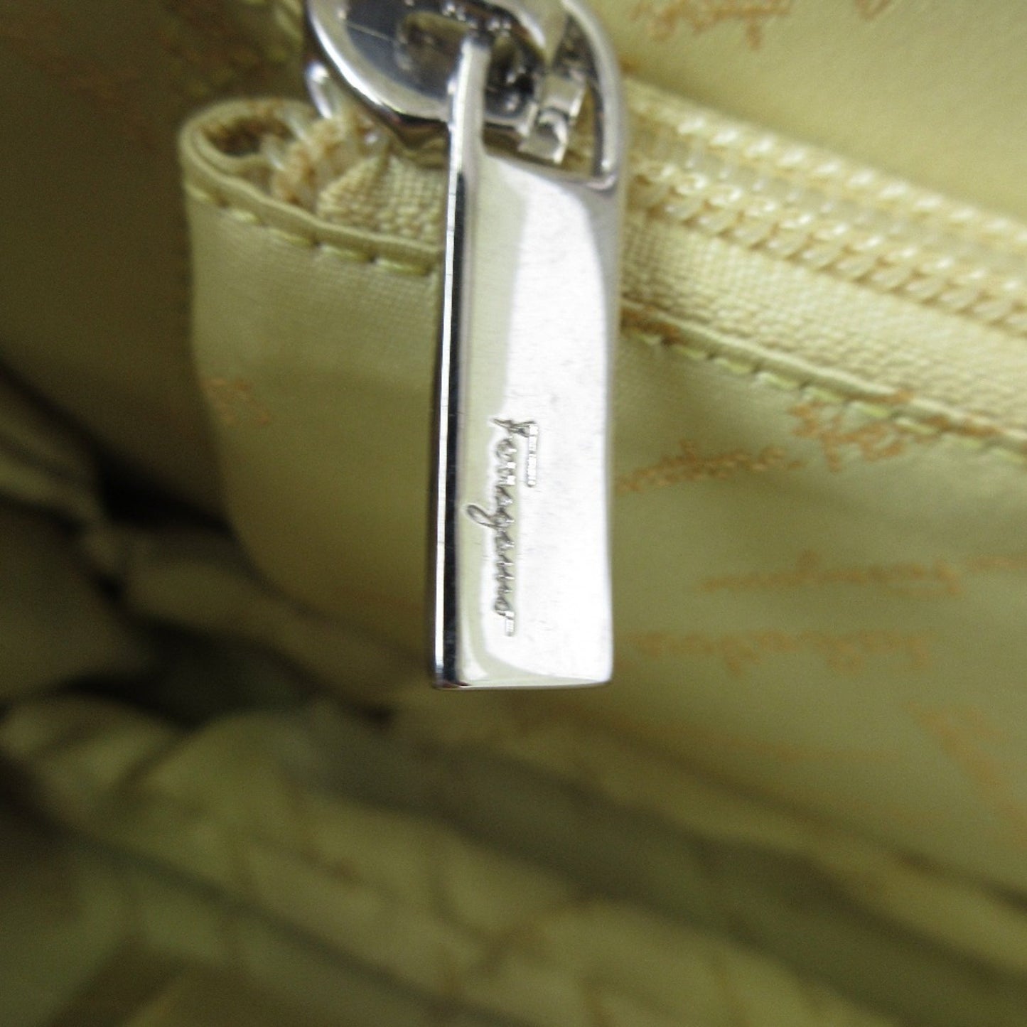 Salvatore Ferragamo Gancini Leather Handbag