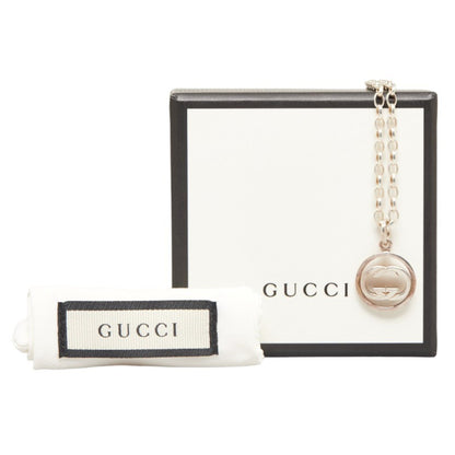 Gucci Interlocking G Necklace Silver Sv925