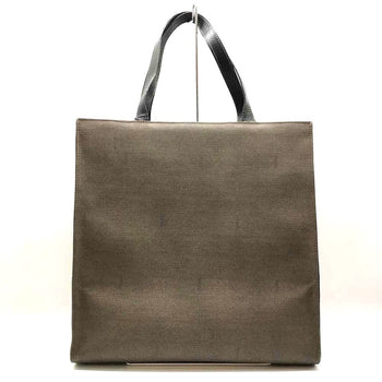 Fendi 1925 Roma Italy Tote Bag Brown Black Leather