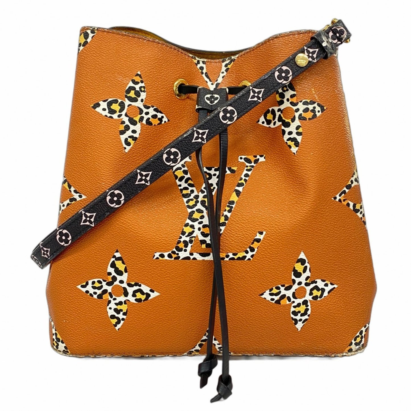 Louis Vuitton Monogram Jungle Neonoe Shoulder Bag M44717 Caramel