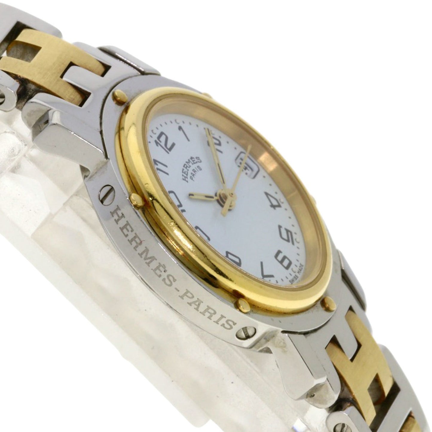 Herms Cl4.220 Clipper Watch In Stainless Steel/Ssxgp