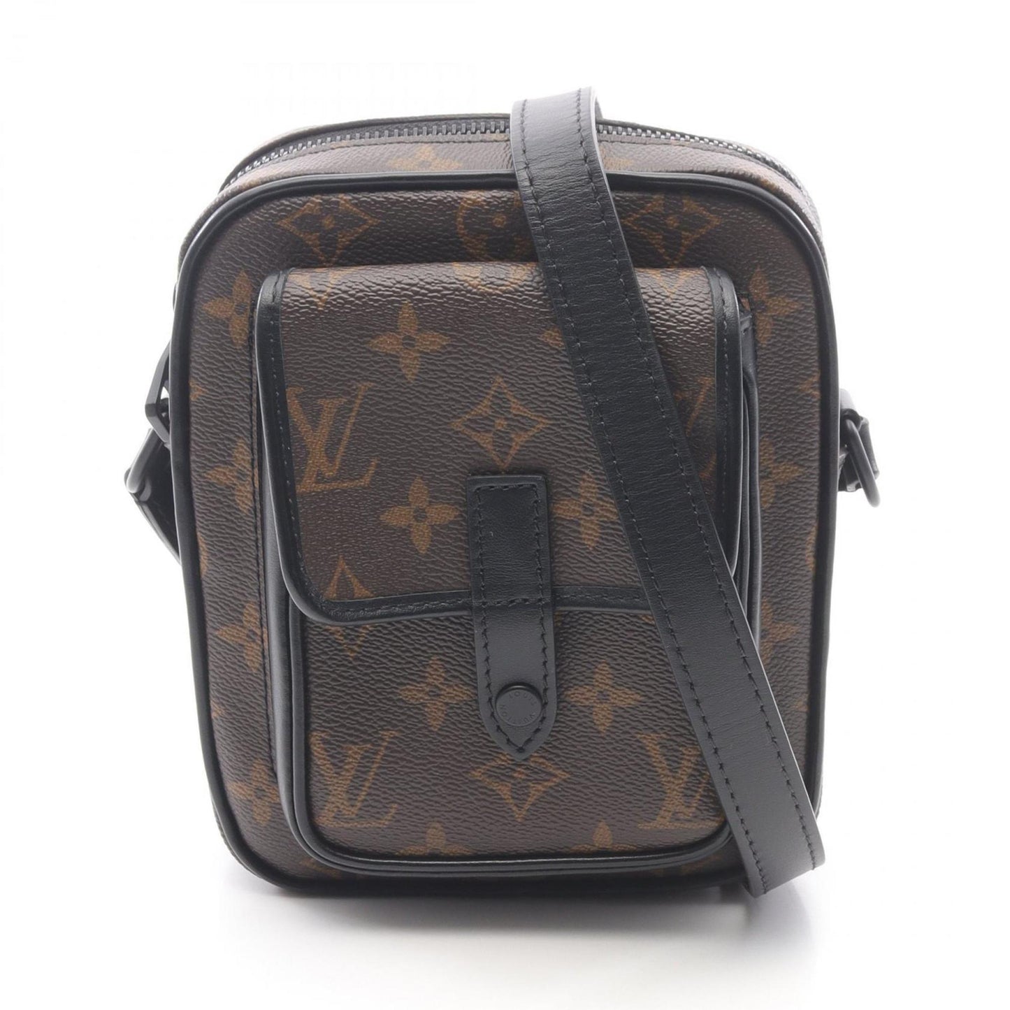 Louis Vuitton Christopher Wearable Wallet Monogram Macassar Shoulder Bag