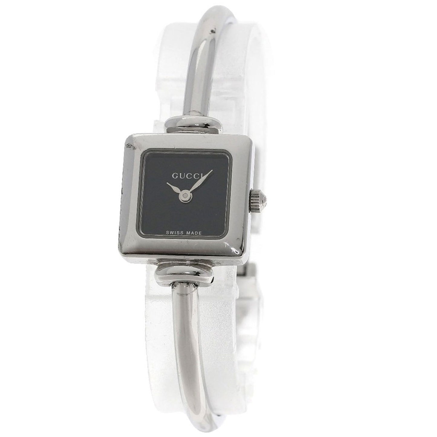 Gucci 1900L Square Face Watch Stainless Steel/Ss
