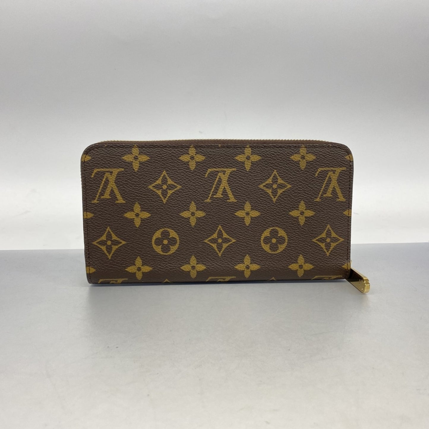 Louis Vuitton Monogram Zippy Wallet M42616 Brown