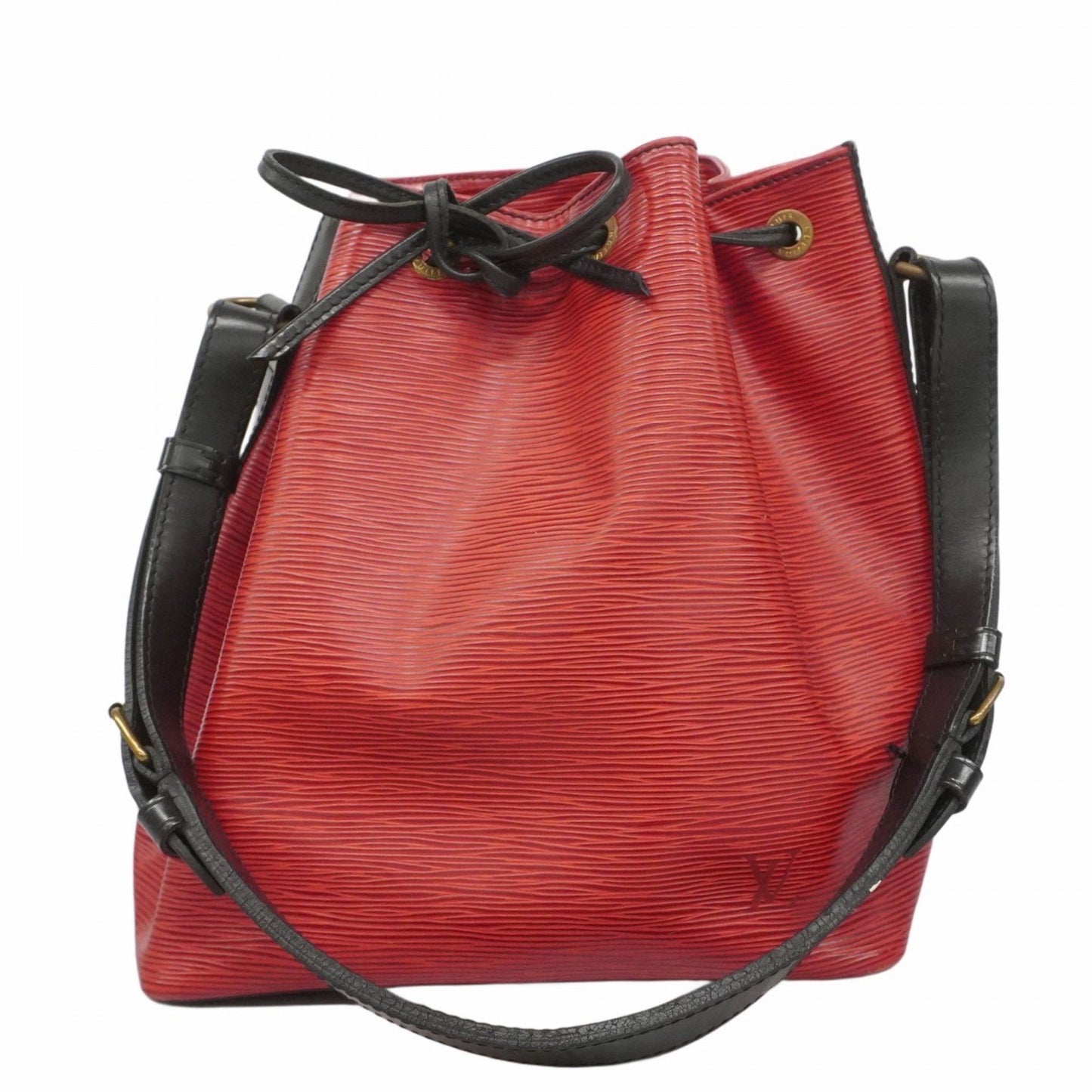 Louis Vuitton Epi Petit Noe Shoulder Bag M44172 Castilian Red Noir