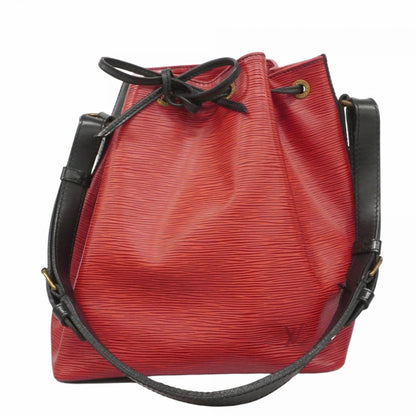 Louis Vuitton Epi Petit Noe Shoulder Bag M44172 Castilian Red Noir