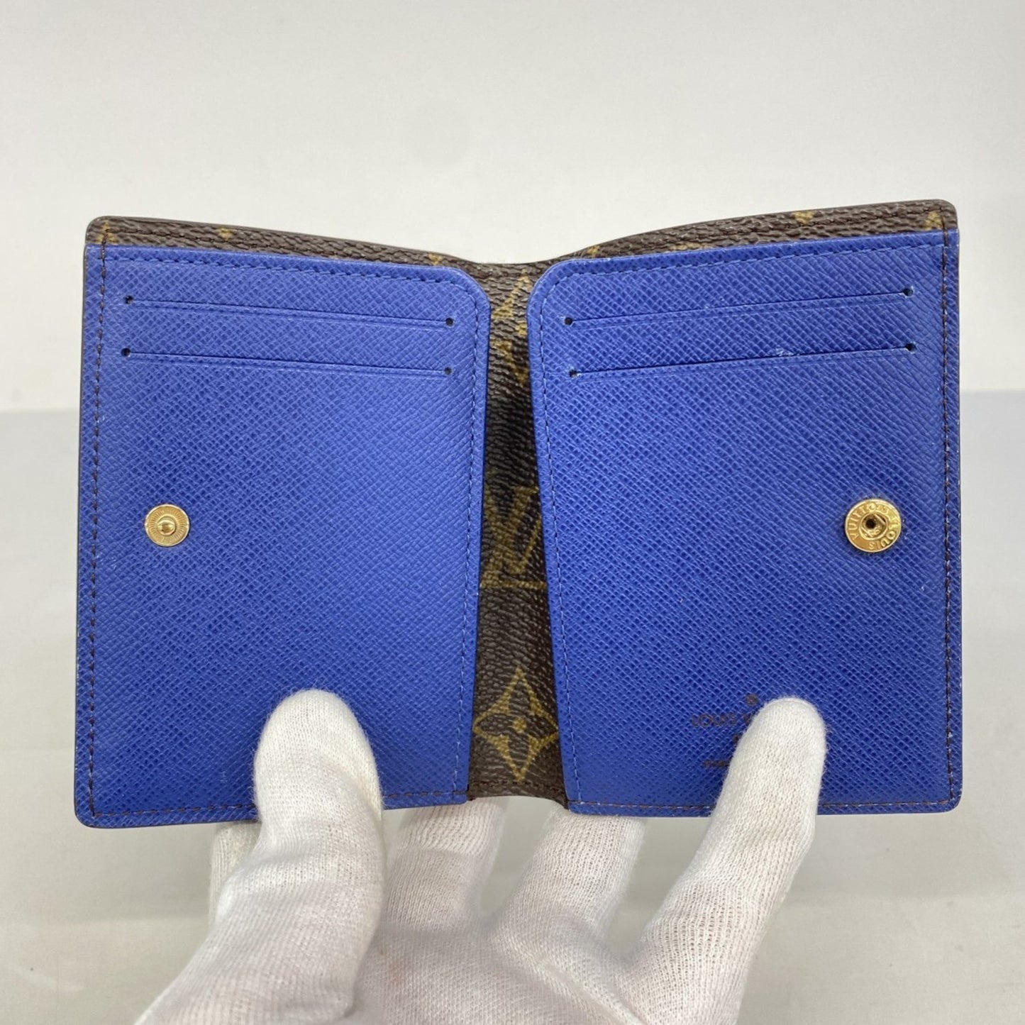 Louis Vuitton Monogram Portefeuille Marie Wallet M60285 Blue