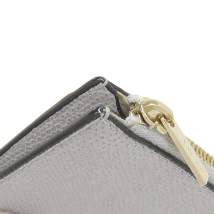 Valextra Logo Coin Case Leather