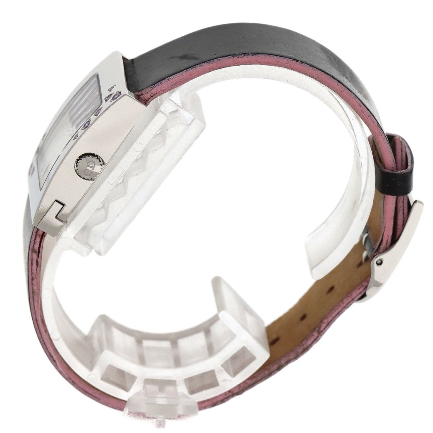 Christian Dior D78-1093 Malice Pink Sapphire Watch In Stainless Steel