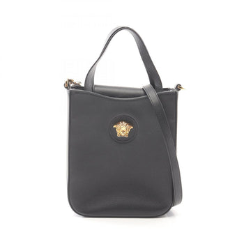 Versace Medusa Square Handbag Leather