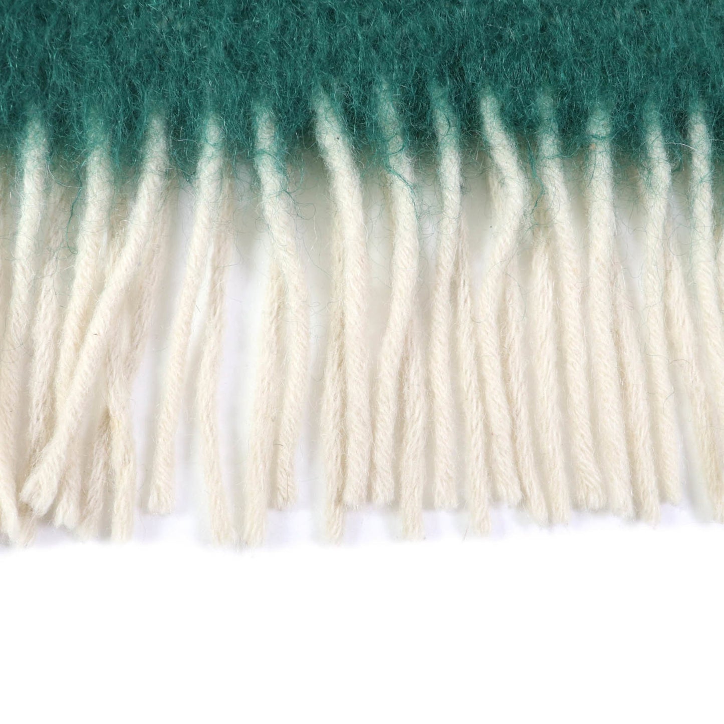 Loewe Women'S Mohair And Wool Blend Scarf With Anagram Logo Patch Fringe