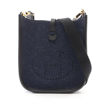 Hermes Hermes Evelyn Tpm Amazon Shoulder Bag Leather Felt Swift
