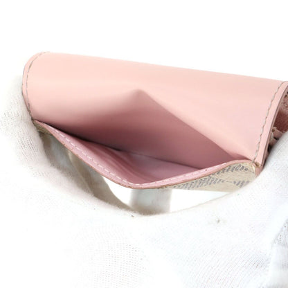 Louis Vuitton Damier Azur Portefeuille Zoe Tri-Fold Wallet In Rose Ballerine