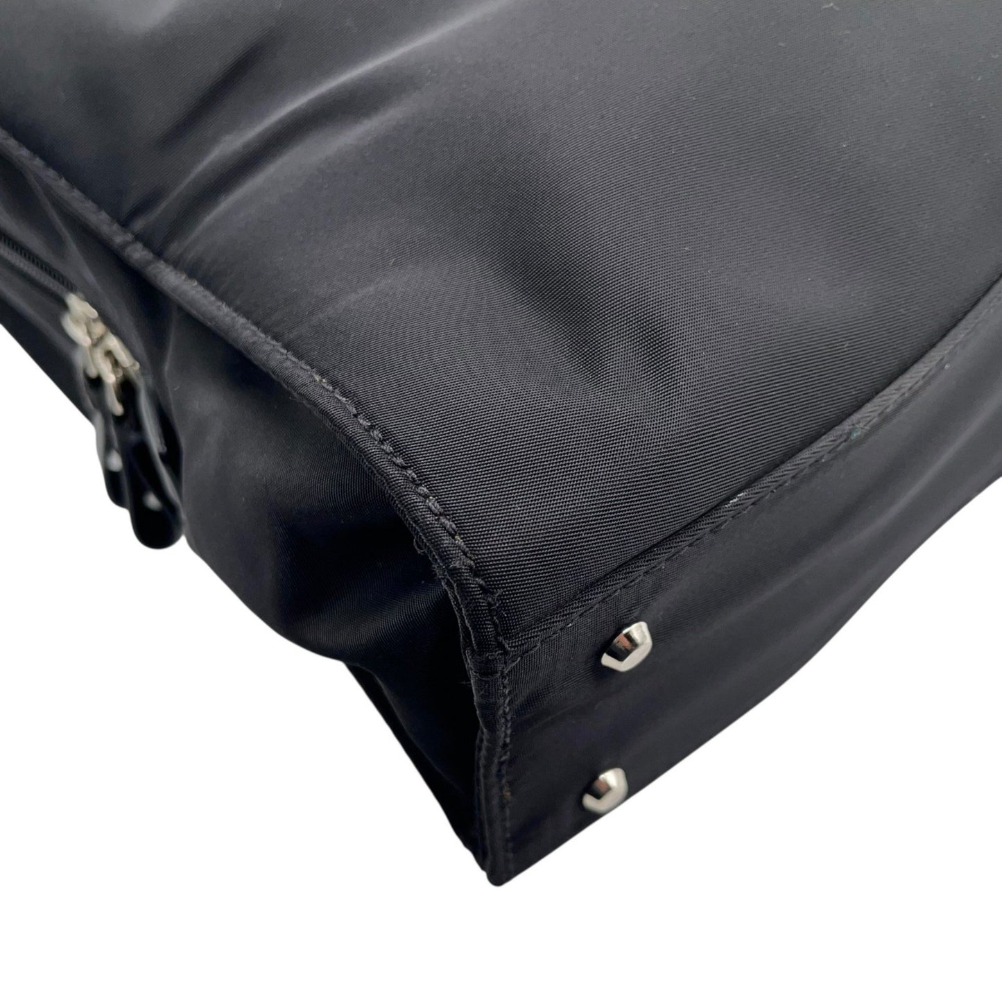 Coach Nylon And Leather Tote Bag