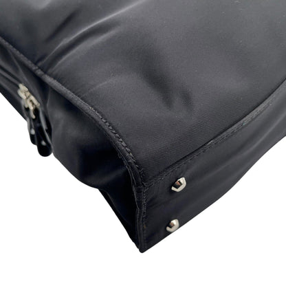 Coach Nylon And Leather Tote Bag