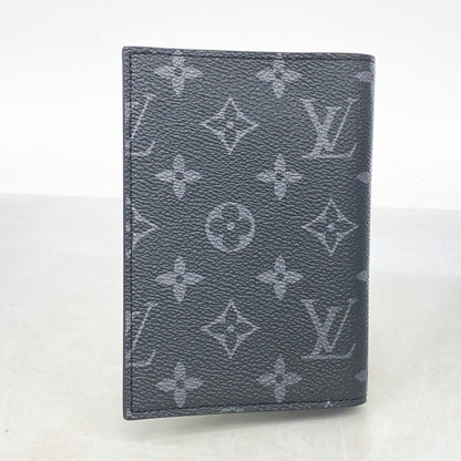 Louis Vuitton Monogram Eclipse Couverture Passport Nm M64501 Case