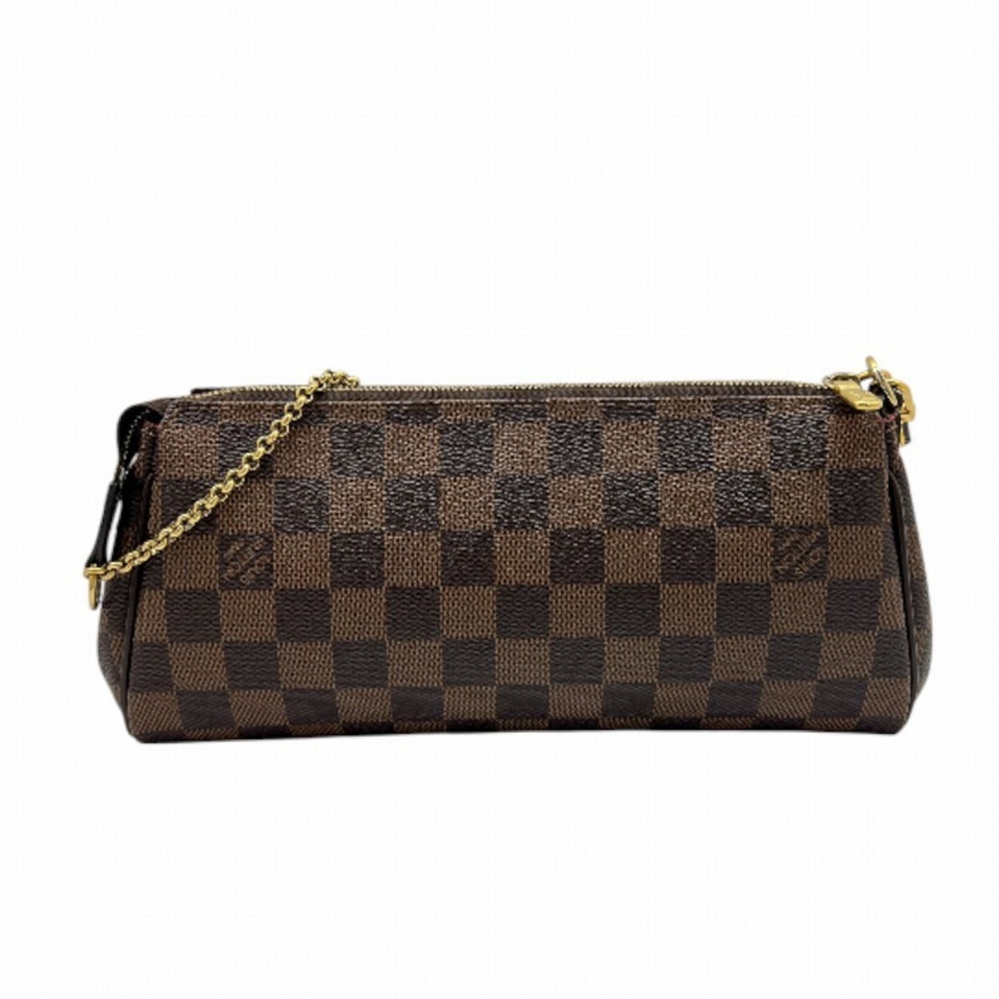 Louis Vuitton Damier Eva Pouch Clutch Bag Chain Shoulder N55213