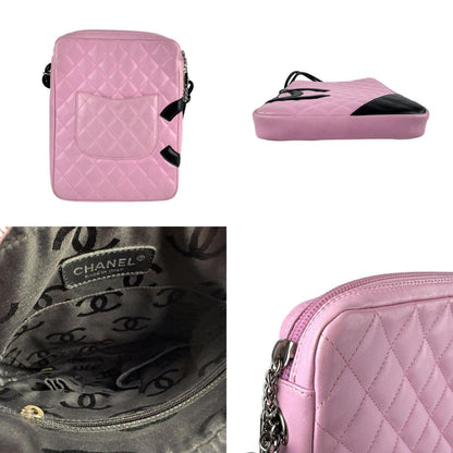Chanel Cambon Line Shoulder Bag In Pink