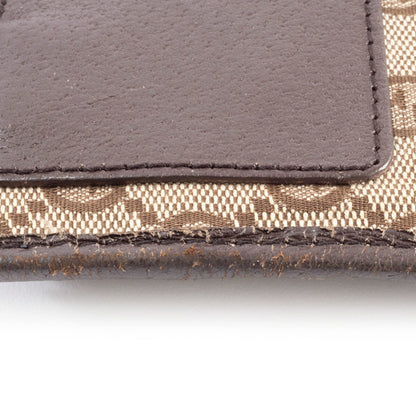 Gucci Gg Canvas Shoulder Bag In Brown