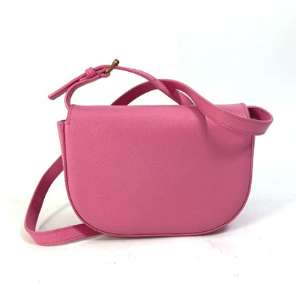 Balenciaga 550639 Pochette Crossbody Bag Shoulder Bag Pink Black