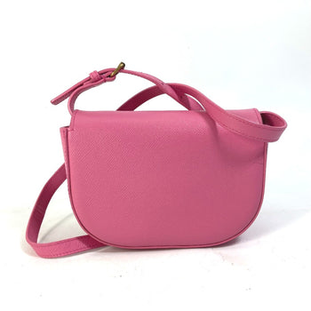 Balenciaga 550639 Pochette Crossbody Bag Shoulder Bag Pink Black