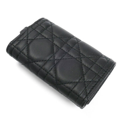 Christian Dior My Aster Key Case Cannage Black S0983Onmj M900