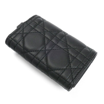Christian Dior My Aster Key Case Cannage Black S0983Onmj M900