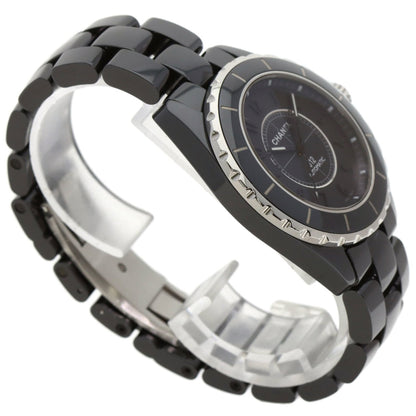 Chanel H3829 J12 38Mm Intense Black Ceramic Watch
