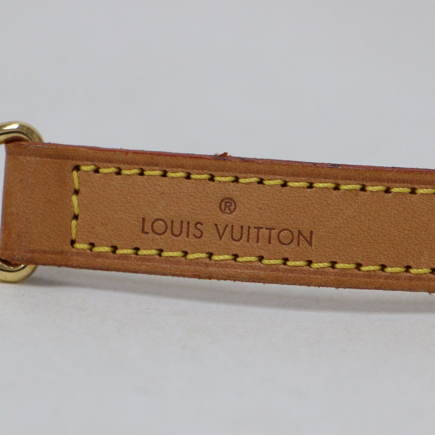 Louis Vuitton Louis Vuitton Leather Strap Belt