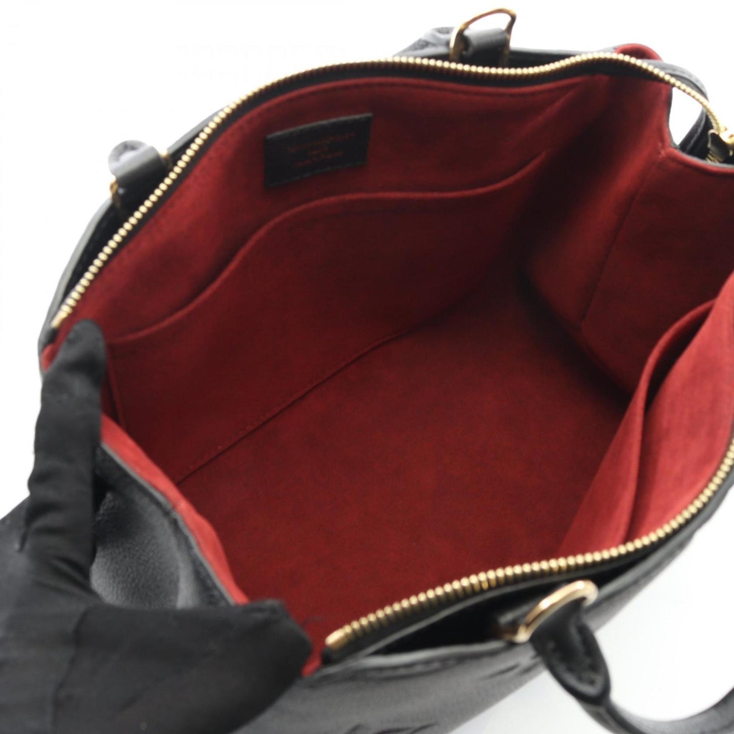 Louis Vuitton Petit Palais Pm Monogram Empreinte Noir Handbag