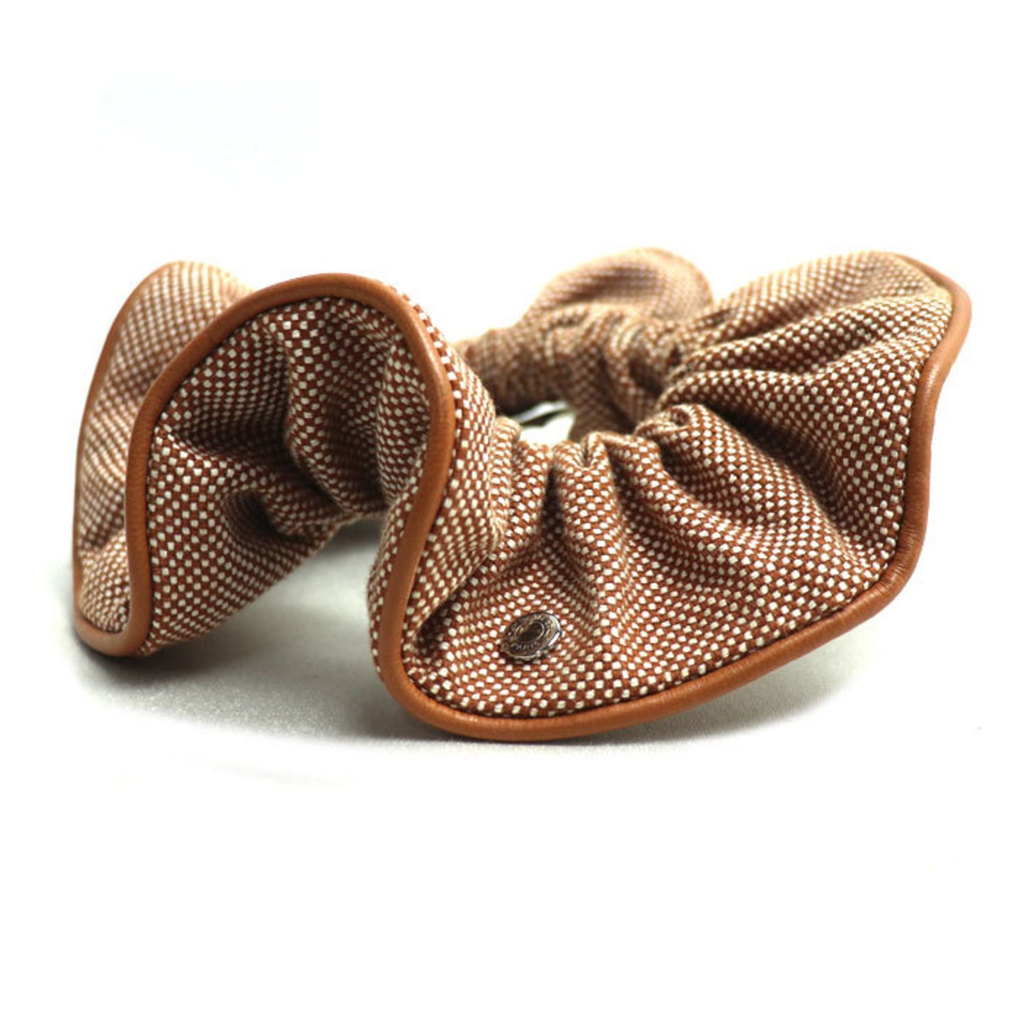 Hermes Claudia Toile H Hair Scrunchie (241029G) In Cotton