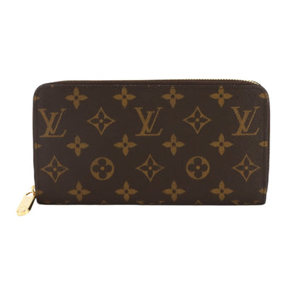Louis Vuitton Monogram Zippy Wallet Round Long Coquelicot M41896 Rfid