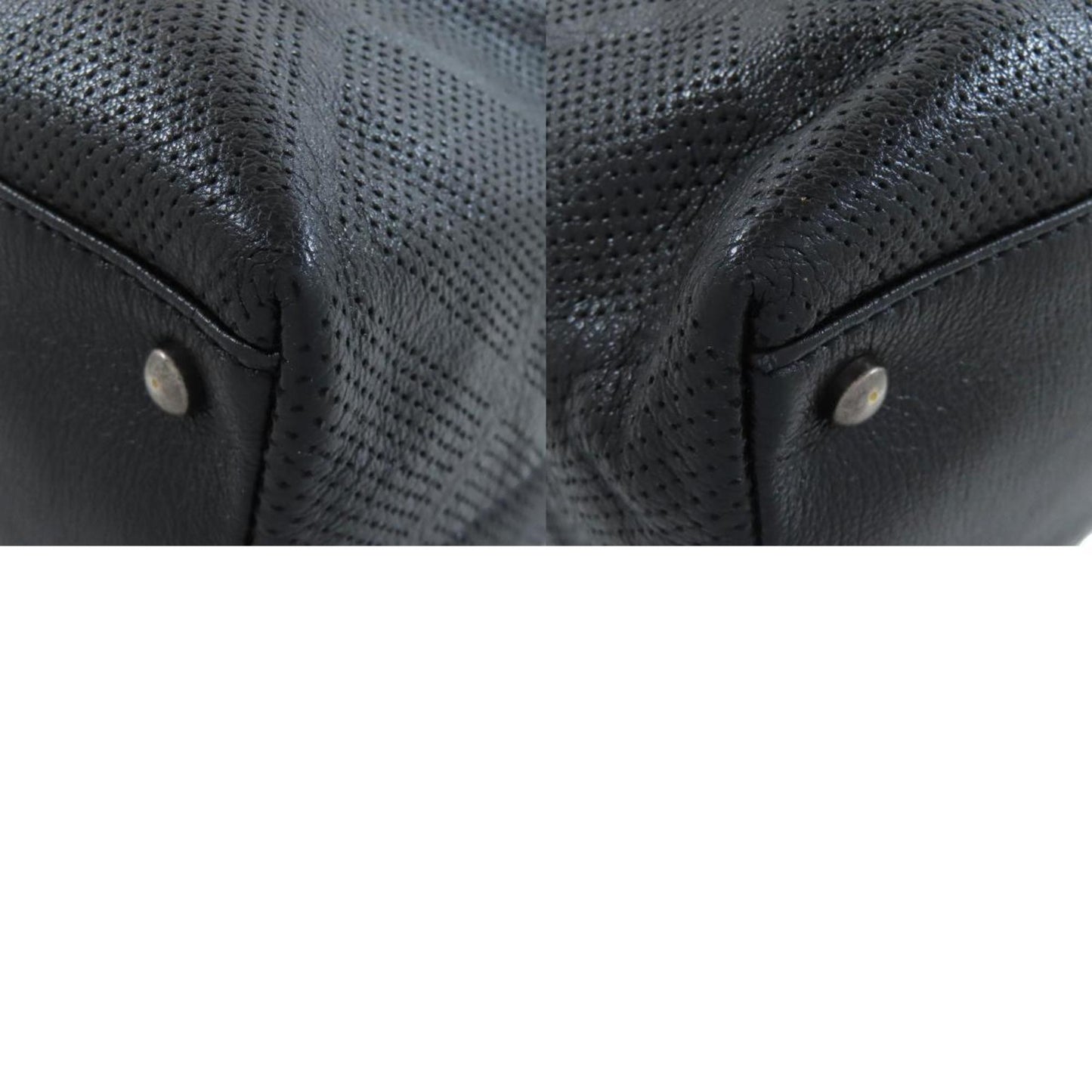 Chanel Coco Mark Punching Tote Bag Calfskin
