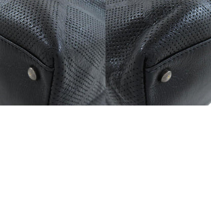 Chanel Coco Mark Punching Tote Bag Calfskin