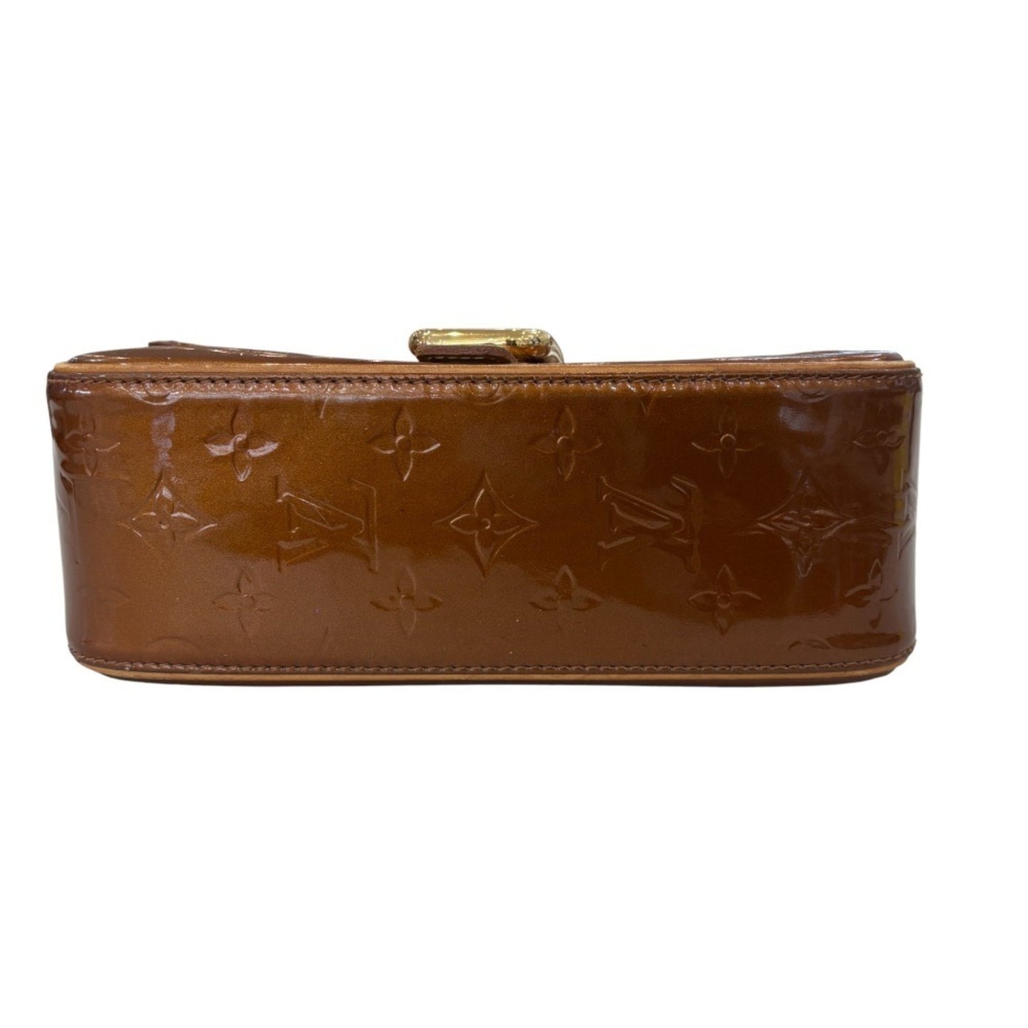 Louis Vuitton Vernis Christy Gm Shoulder Bag M91107 Brown