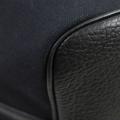 Hermes Pur Sangle Toile Militaire Taurillon Clemence Tote Bag