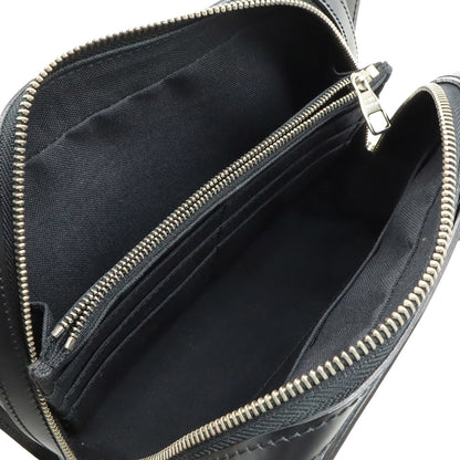 Louis Vuitton Epi Leather Hoche Second Bag/Clutch Bag In Black