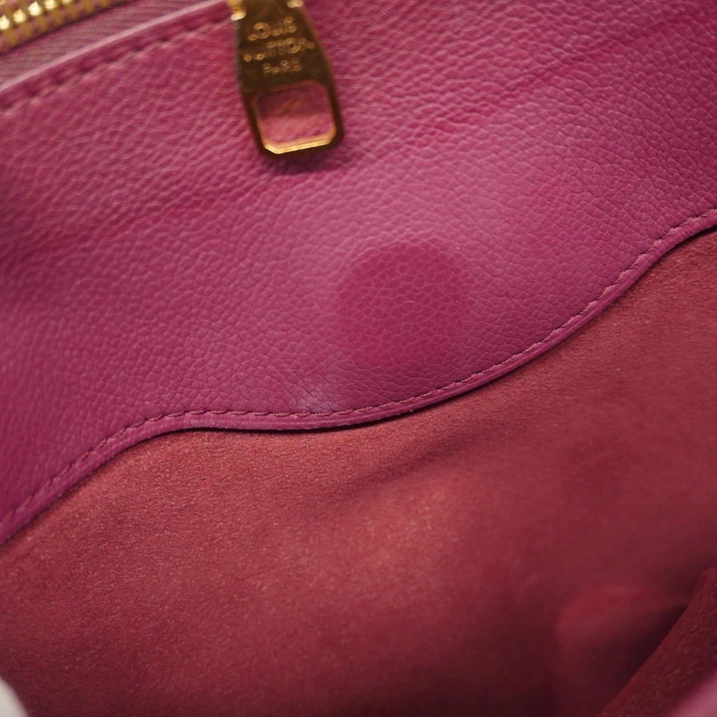 Louis Vuitton Monogram Pallas Handbag M40906 Brown Aurore 2-Way Bag