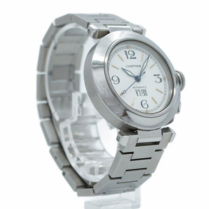 Cartier Pasha W31044M7 White Dial
