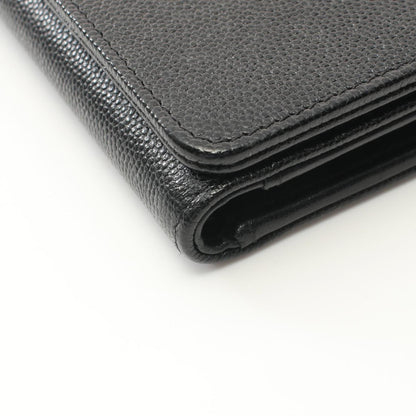 Chanel Tri-Fold Wallet Caviar Skin (Grained Calfskin)