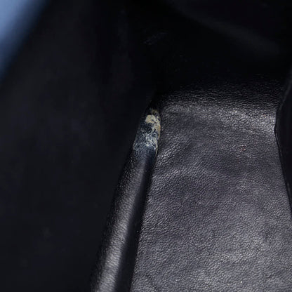 Chanel Matelasse Coco Mark Chain Shoulder Bag Tote Black Lambskin