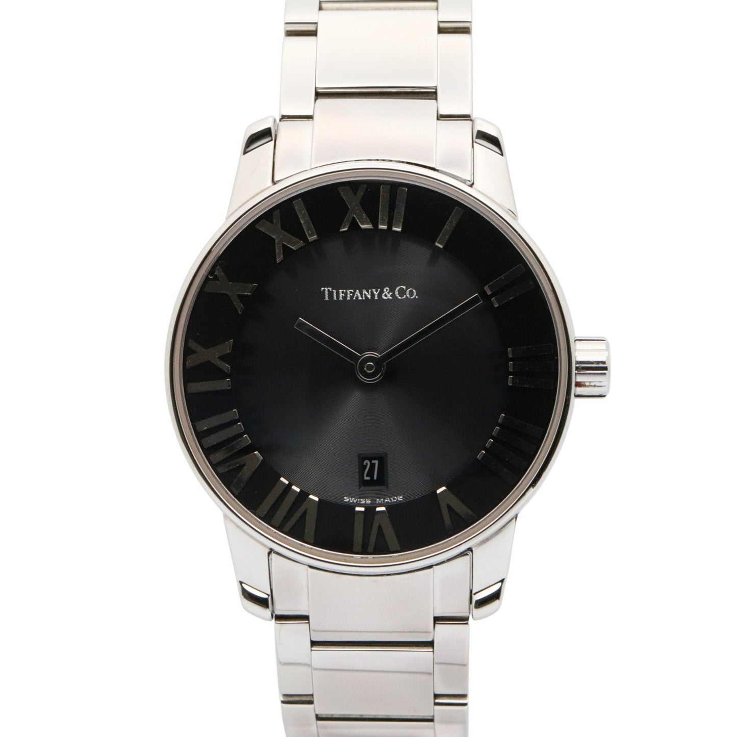 Tiffany & Co. Atlas Stainless Steel Watch For Women