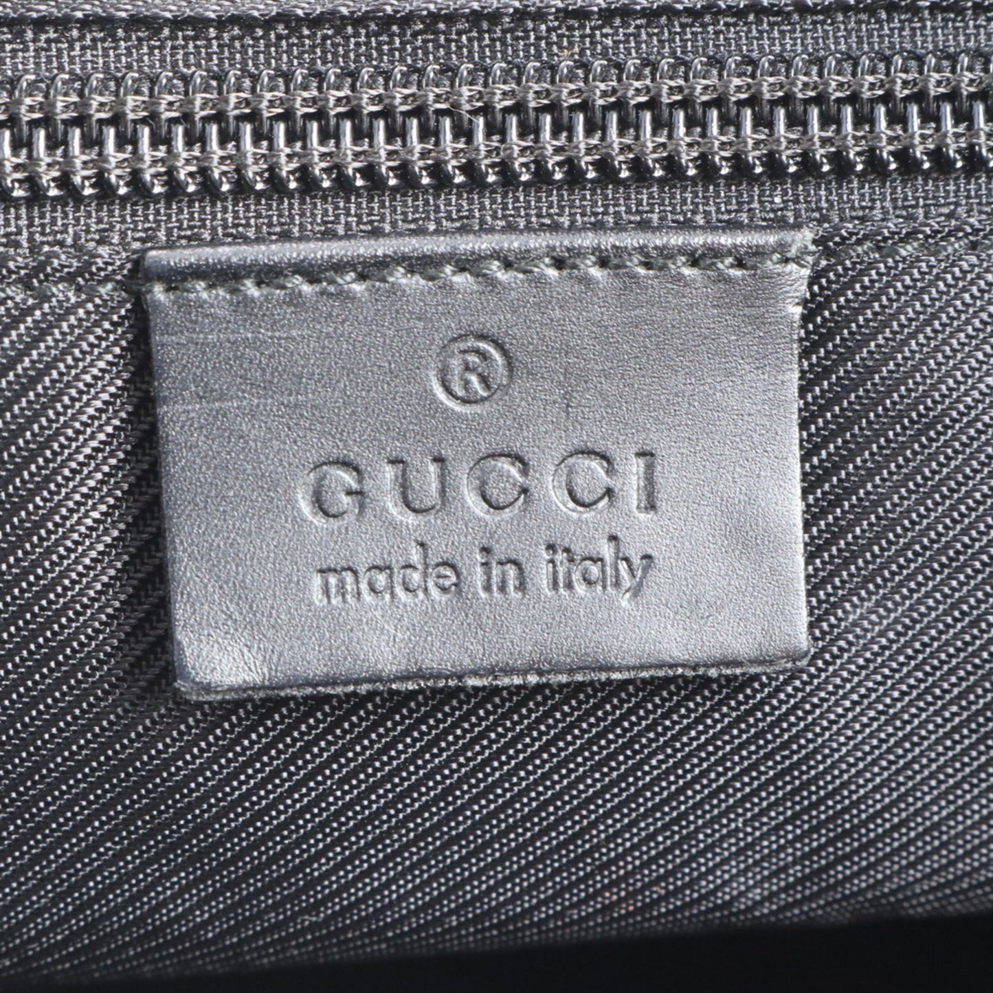 Gucci Gg Canvas Leather Tote Bag Shoulder 019 0401 Black