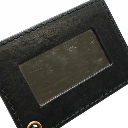 Balenciaga Giant Hip Shoulder Bag/Pochette Leather Black/Grey 237203