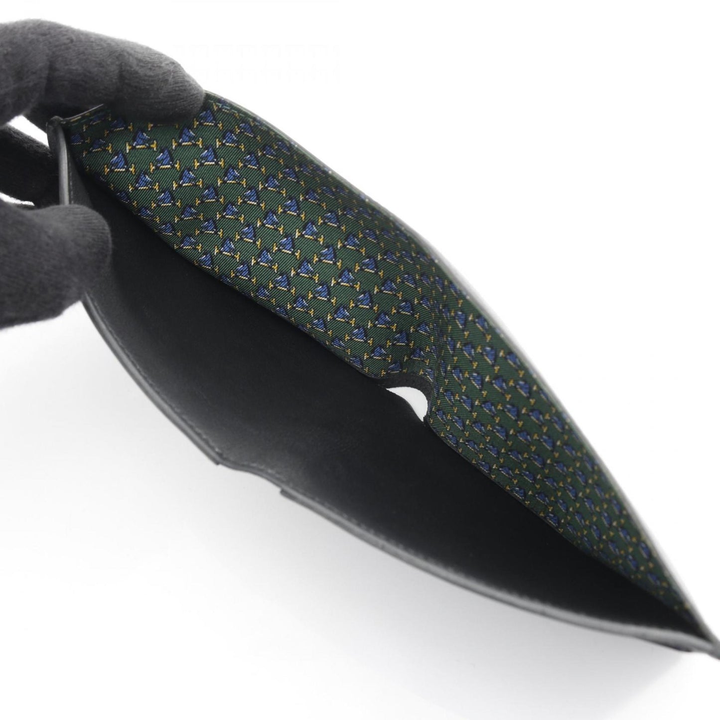 Hermes Herms Citizen Twill Compact Silkin Bifold Wallet