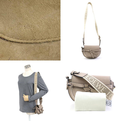 Loewe Shoulder Bag Leather Greige